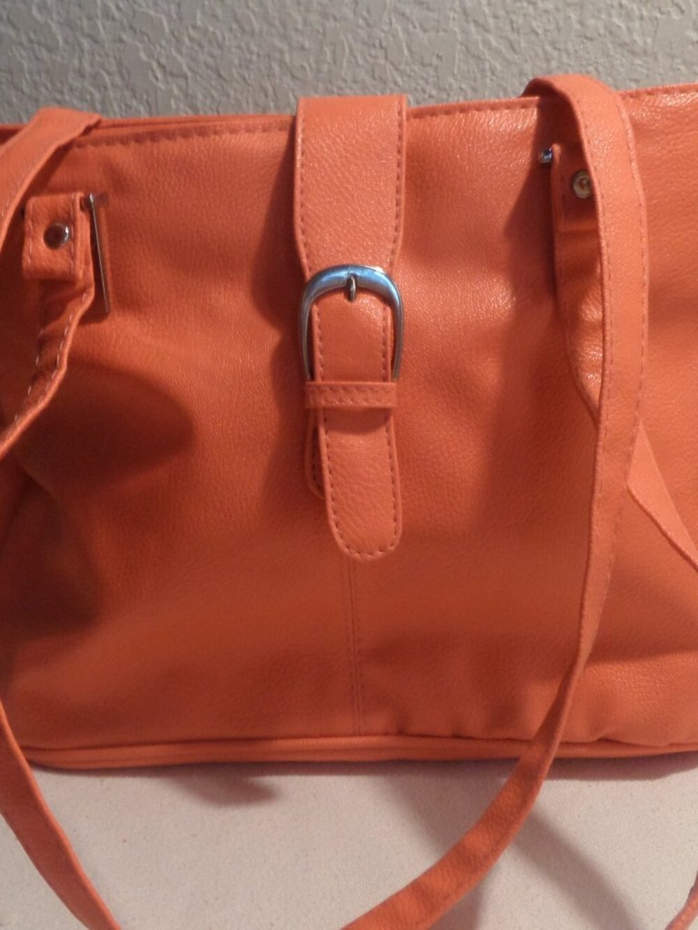 Coral Shoulder Crossbody Bag Multi Compartments